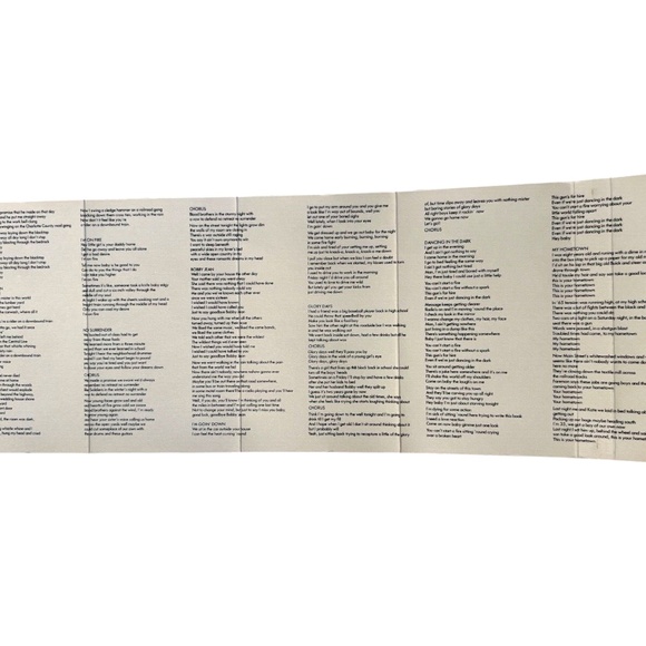 Vintage 1984 Bruce Springsteen Born In The USA Cassette Made in Canada - Picture 8 of 8